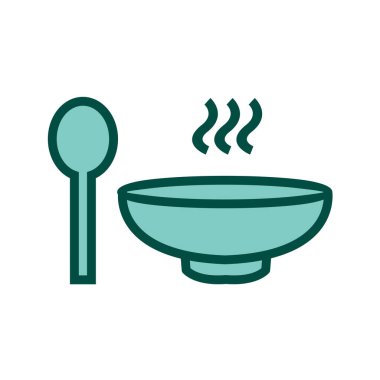 Gıda Web ikonu vektör illüstrasyonu 