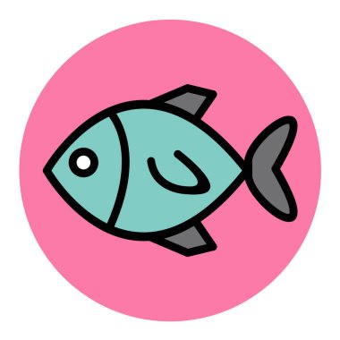 Gıda Web ikonu vektör illüstrasyonu 