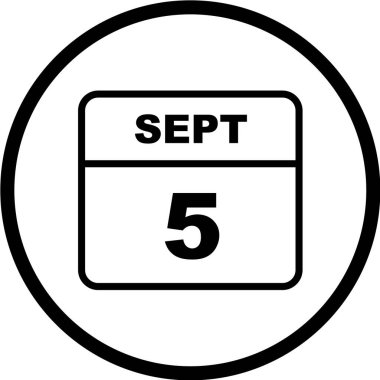 Takvim simgesinin vektör illüstrasyonu 