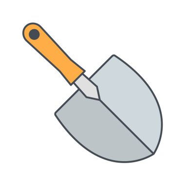 Bahçıvanlık simgesi evli tasarım vektörü illüstrasyonu