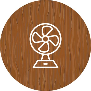 Moda Biçiminde Fan Simgesi Yükleniyor İzole Arkaplan