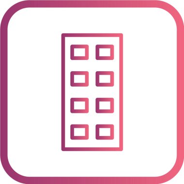  Gıda ve içecek Web ikonu vektör illüstrasyonu