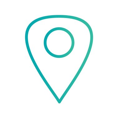 Multimedya düz simgesi beyaz arkaplanda izole edildi