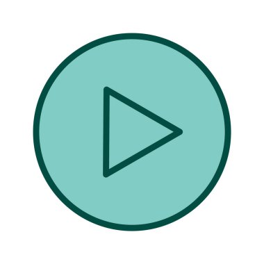 Moda Biçimli İzole Arkaplanda Simge Çal