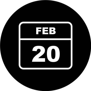 Tarih için takvimi olan illüstrasyon