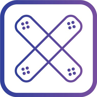 Modern b 'nin vektör illüstrasyonu tıbbi simgeden yoksun