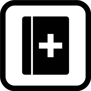 kitap simgesi vektör illüstrasyonu