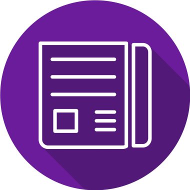 Modern b 'nin vektör illüstrasyonunda belgenin eksik simgesi