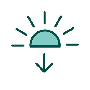 seo modern simgesinin vektör illüstrasyonu