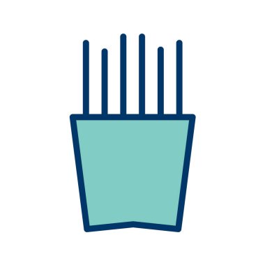 yiyecek ikonu vektör illüstrasyonu