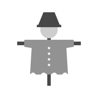  Korku Kargası Simgesi Moda Biçiminde İzole Arkaplan