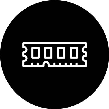 bellek yongası çizimi, basit simge