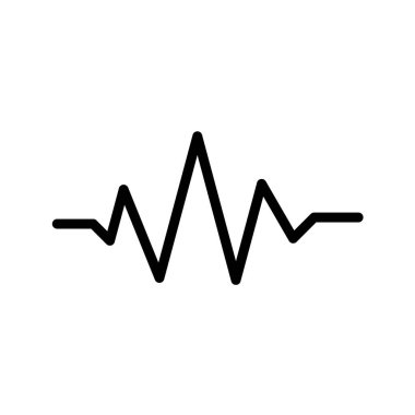 ritm vektör çizimi, basit simge