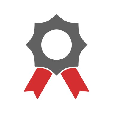 ödül simgesi modada izole edilmiş arkaplan      