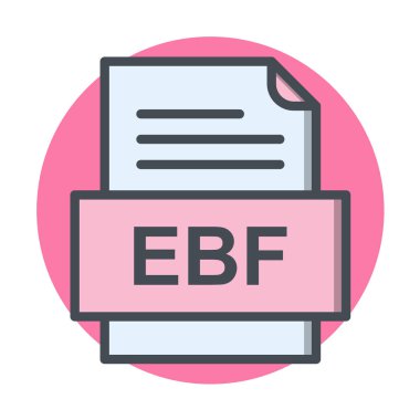 dosya biçimi simgesi vektörü