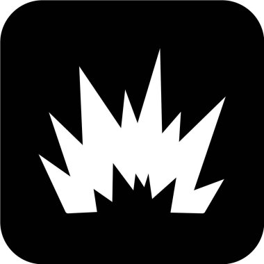 Basit bir simgenin vektör illüstrasyonu