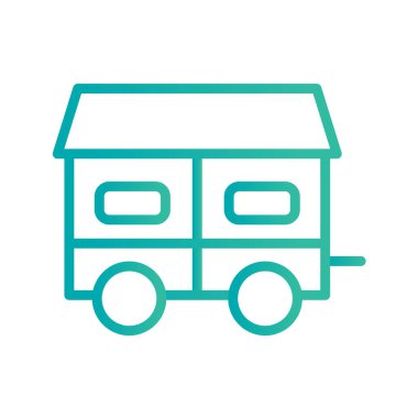 Emlak simgesi vektör illüstrasyonu