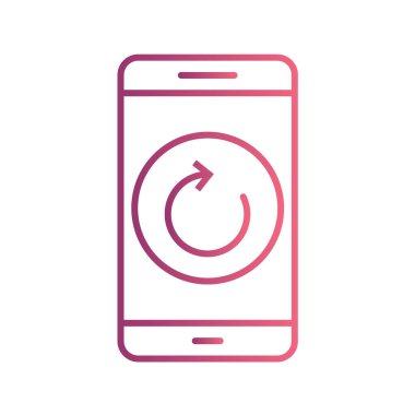 Mobil Uygulamalar konsept vektör çizimi beyaz arkaplan üzerinde 