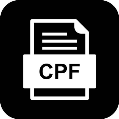 dosya biçimi simgesi, vektör illüstrasyonu