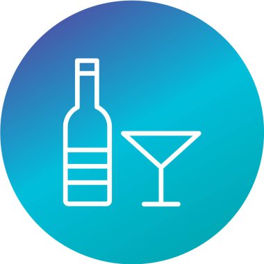 minimalist vektör illüstrasyonu, uygulama simgesi