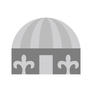 Yurt Simgesi Moda Biçiminde İzole Arkaplan