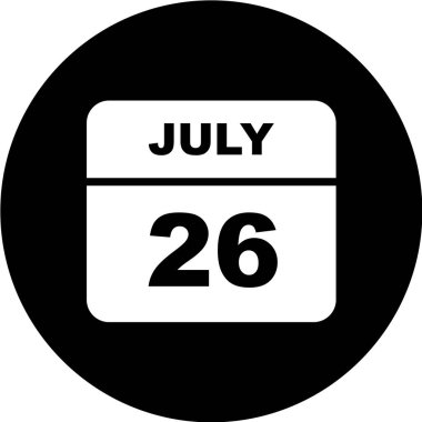 Takvim simgesi tasarımı, vektör illüstrasyonu