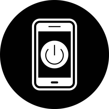 Mobil Uygulama Simgesinde Moda Tarzı İzole Arkaplan Gücü