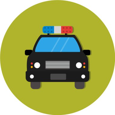 araba renkli vektör simgesi