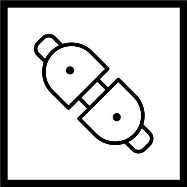 Dolgu bağlantısının vektör illüstrasyonu 