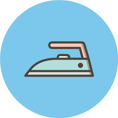 Ev işi demiri vektör illüstrasyonu 