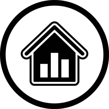 Gayrimenkul İstatistikleri Moda Biçiminde İzole Arkaplan