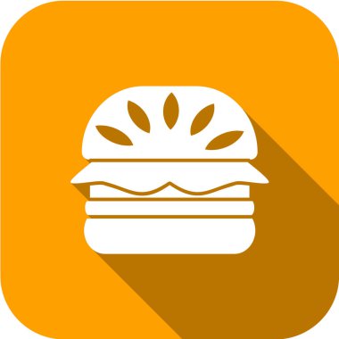  Gıda ve içecek Web ikonu vektör illüstrasyonu