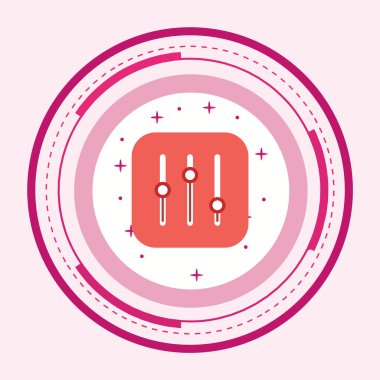 Simge Moda Biçiminde Ayarlanıyor İzole Arka Gruplandırma