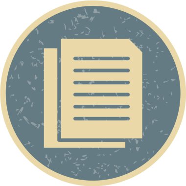 dosya biçimi simgesi, vektör illüstrasyonu