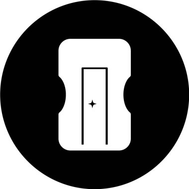 minimalist vektör illüstrasyonu, uygulama simgesi