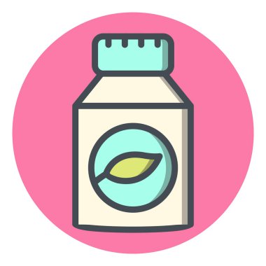 Moda Biçiminde Ek Simge İzole Arkaplan