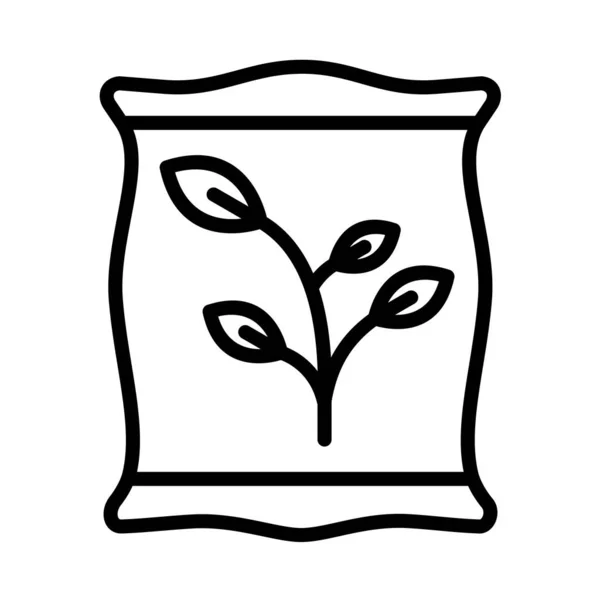 Садівництво Значок Клиновий Дизайн Векторні Ілюстрації — стоковий вектор