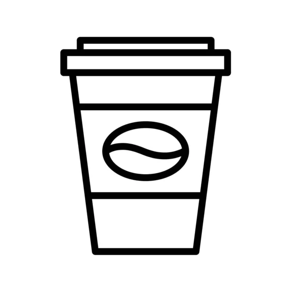 咖啡杯图标矢量插图 — 图库矢量图片