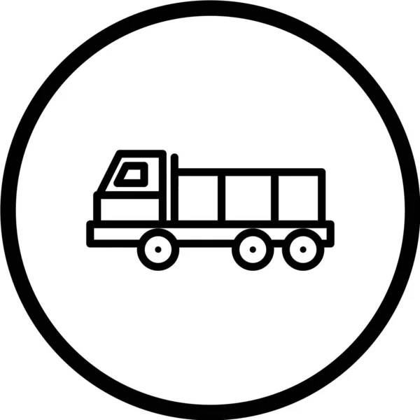 Transport Icon Vektor Illustration — Stockvektor