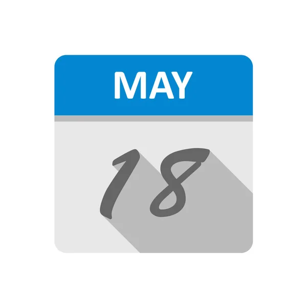 Kalender Sign Pictogram Witte Achtergrond Vector Illustratie — Stockvector