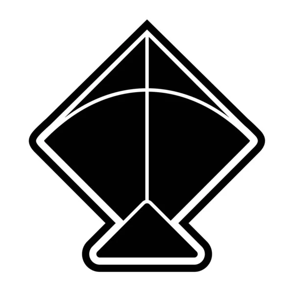 Ikona Latawca Modnym Stylu Izolowane Tle — Wektor stockowy