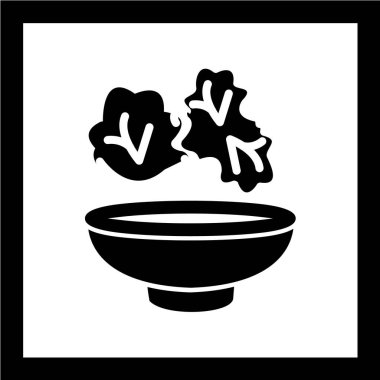  Gıda ve içecek Web ikonu vektör illüstrasyonu