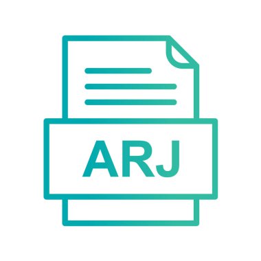 dosya biçimi simgesi, vektör illüstrasyonu