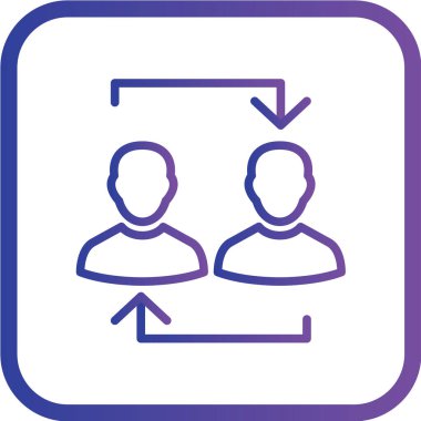 Uygulama modern simgesinin vektör illüstrasyonu