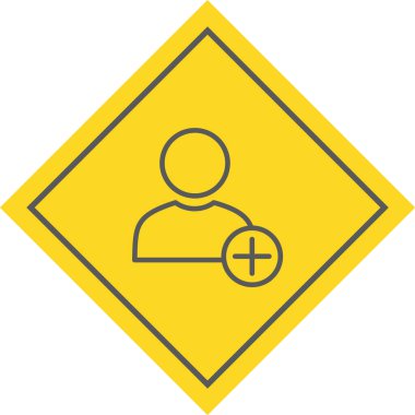 Kullanıcı Simgesi Stili İzole Arkaplan Ekle