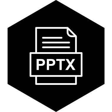 dosya biçimi simgesi, vektör illüstrasyonu