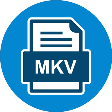 dosya biçimi simgesi, vektör illüstrasyonu