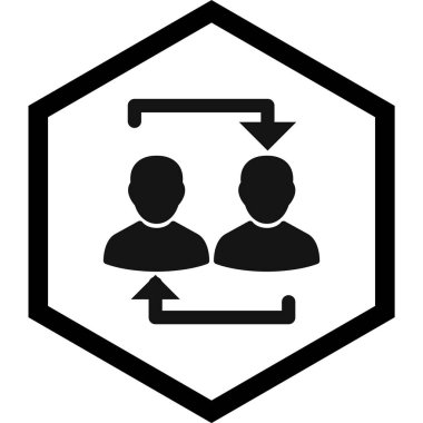 Simgeyi Moda Biçimli İzole Arkaplanda Değiştir 