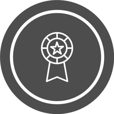 Madalya vektör simgesi