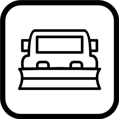 araba simgesi vektör illüstrasyonu